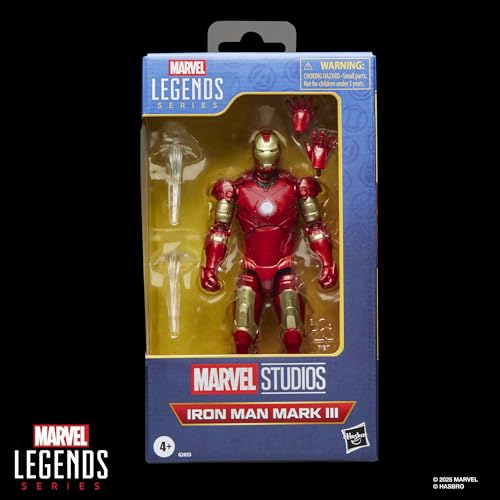 Avengers Marvel Figura de Acción Legends Series Mark III Iron Man