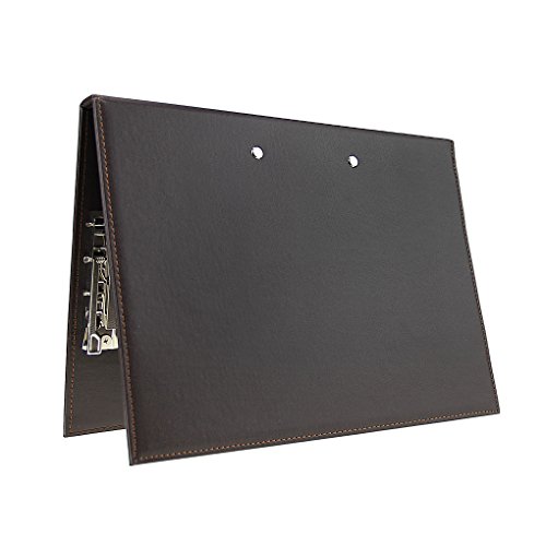 File Folder Portfolio Upscale Leather A4 Lever Arch File Cover