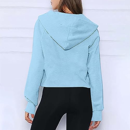 Faiable Zip Up Hoodie UngA Sleeveless Hoodies For Women Y2K Casual