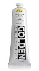 Golden Heavy Body Acrylic - Cadmium Yellow Medium