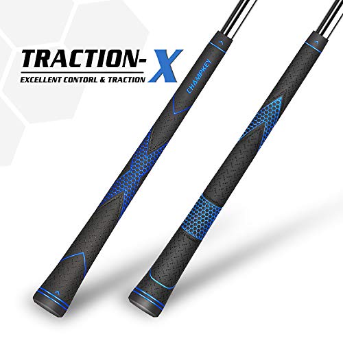 CHAMPKEY TractionX Golf Grips 13 Pack High Traction and Feedback