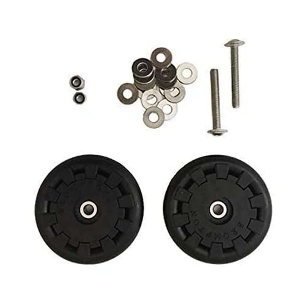 ERROR:#N/A Brompton Eazy Wheel Rollers Kit - 5mm holes - For Rack ONLY