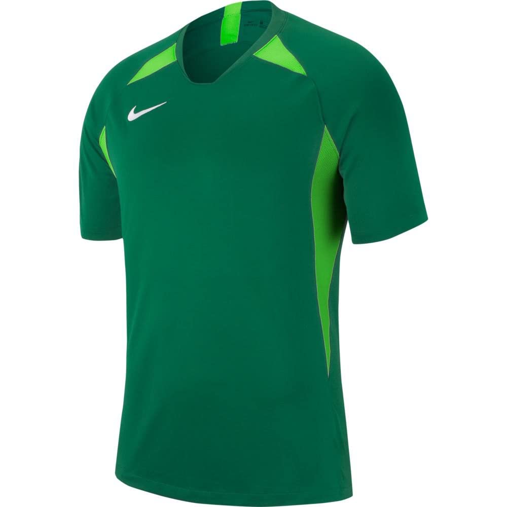 NIKE Kid's Legend Jersey S/S, pine green/action green/White, L