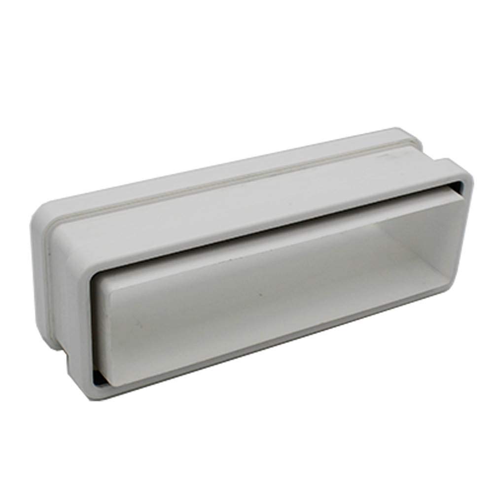 Kair Fast Seal 204mm x 60mm Ducting Quick Fit Connector for Extending Rectangular Flat Pipes Together — image 1