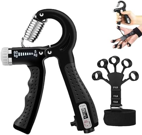 ALNUE Hand Grip Strengthener pcs, Hand Gripper, Finger Stretcher