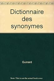 Dictionnaire des synonymes