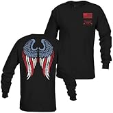 Grunt Style Women's Freedom Angel Long Sleeve T-Shirt