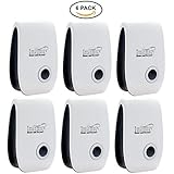 Infinity Home and Beyond Upgraded 2018 Ultrasonic Pest Repeller Plug in Pest Control (6 Pack) - Get Rid of Ants,Mosquitos,Spiders,Mice Repellent - Child and Pet Safe, Clean and Humane