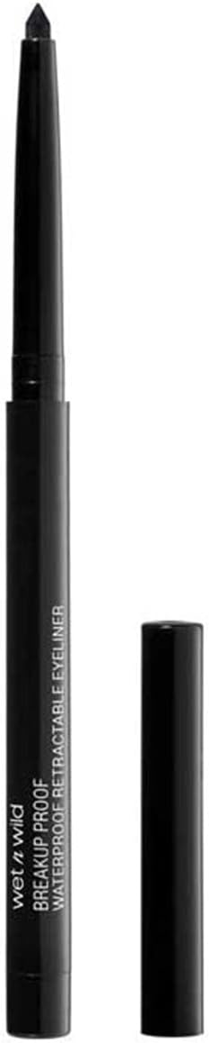 Wet n Wild Megalast Retractable Gel Eyeliner Blackest Black 16 Hour