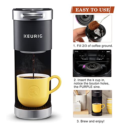 Reusable K Cups for K-Mini/K-Duo, Pack Reusable Coffee Filters