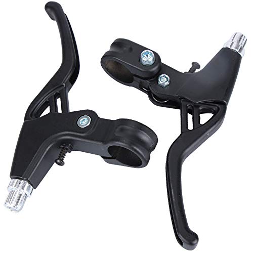 auvstar Brake Lever,Bicycle Brake Lever,Bicycle Brake Handle,Universal Full Aluminum Alloy Bicycle Brake Handle,Cycling, Road Bike, MTB, BMX, 2.2cm Diameter,Cycling Components Parts. (Black)