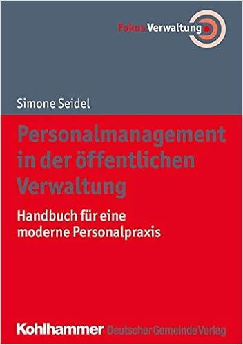 Personalmanagement In Der Offentlichen Verwaltung Handbuch Fur Die Seidel Simone Amazon De Bucher