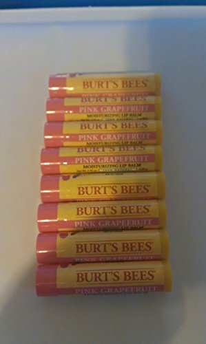 Burts Lip Balm Pnk Grpfrt Size .15 O Burts Bee Lip Balm - Pink Grapefruit - Pack of 8