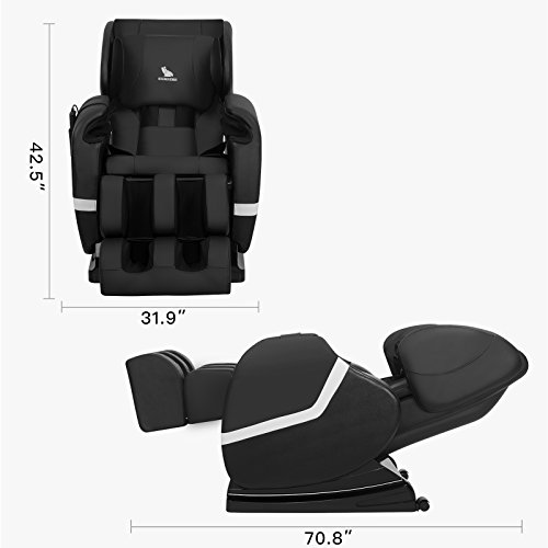 Nager Electric Massage Chair Massage Sofa Zero Gravity Recliner Full Body Shiatsu Massage with