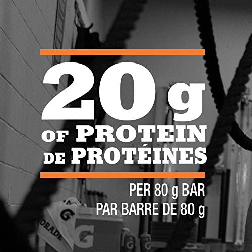 Gatorade Whey Protein Bars - Chocolate Caramel Flavour, 12 Bars, 960 g