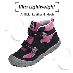 Mishansha Kids Boys Hiking Boots Water Resistant