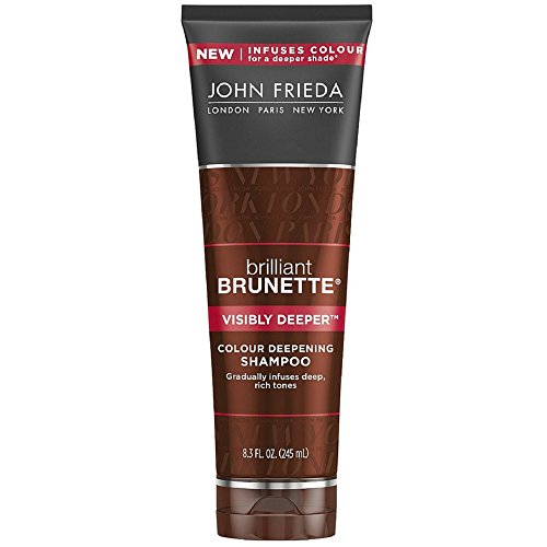 JOHN FRIEDA SHAMPOO BRILLIANT BRUNETTE VISIBLY DEEPER 8.3 OUNCE (245ML