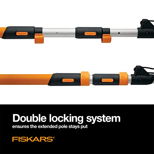 Fiskars Chain Drive Extendable Tree Pruner and Pole Saw 7'16