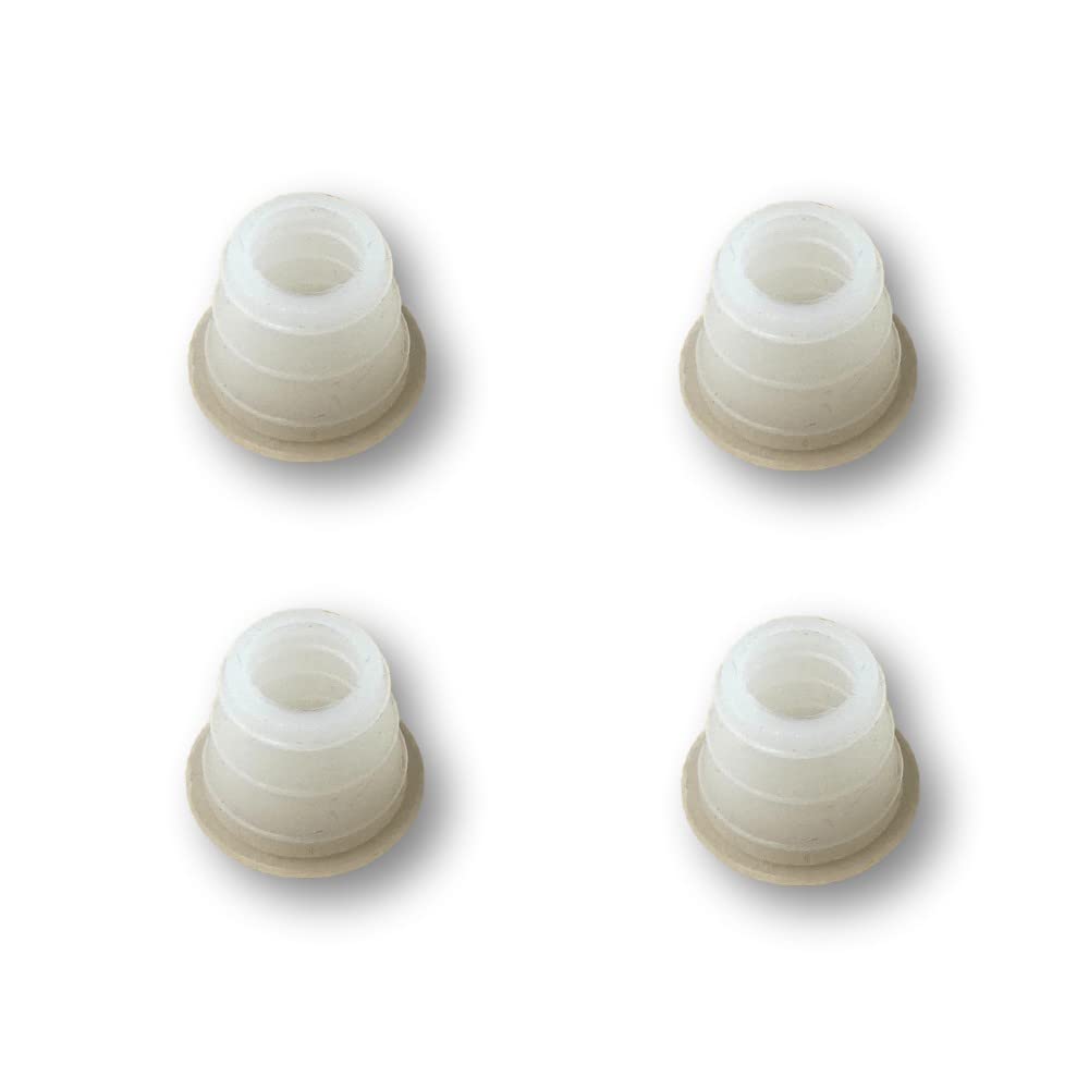 EKNA Shisha Seal - Set of 4 Shisha Head Gasket - Shisha Rubber Made of Natural Rubber - Shisha Seal Bowl - Head Seal Shisha - Rubber Head - For Any Type of Bowl and Heads (Set of 4)