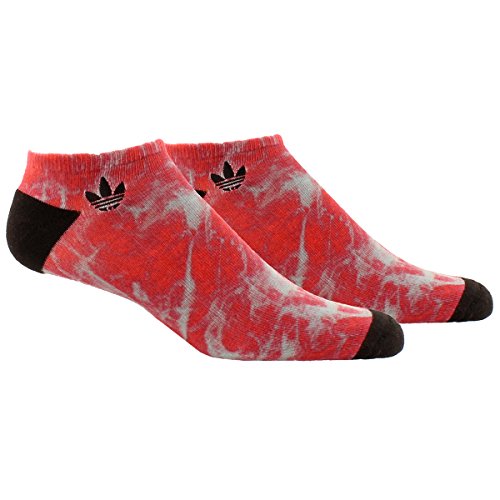 adidas Originals Men's Roller No Show Socks (3-Pair), Scarlet/Light Onix,  Large in Oman Whizz Athletic Socks