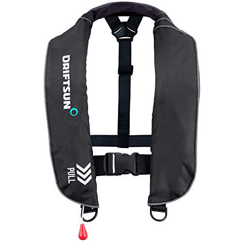 Buy Driftsun Universal Fit Automatic/Manual Inflatable Life Vest PFD