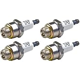 3 Bougies D'allumage RJ19LM Pour Tondeuses à Gazon 4 | FindTheDeal