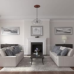 Ekena Millwork CM19SPFIF Spring Leaf Ceiling
