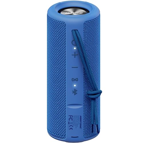 MIATONE Boombox Portable Bluetooth Speaker Blue