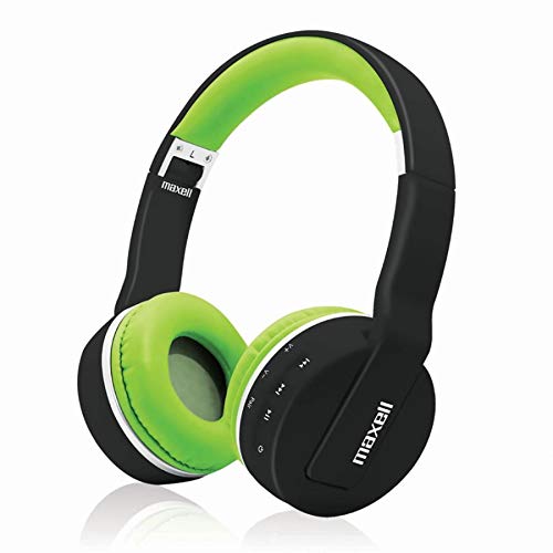 Maxell MXH-BT800 Bluetooth Wireless Headphones, Green in Oman