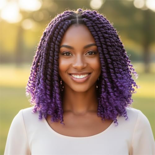 Fulcrum 10 Inch Passion Twist Crochet Hair 8 Packs