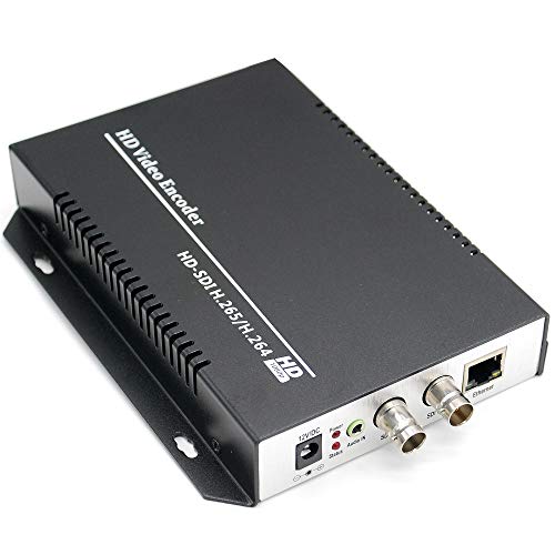 URayTech HEVC H.265 H.264 SD HD 3G SDI To IP Encoder IPTV HD Video Audio Live Streaming Encoder HD-SDI Transmitter With HTTP, RTSP, UDP, HLS, ONVIF, RTMP, Multicast, Unitcast