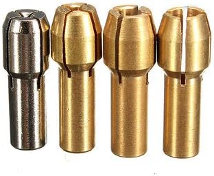 Manual Tools Abrasive Tool - Electric DREMEL Grinder Lock Chuck Collet Nut 0.8MM/1.5MM/2.35MM/3.2MM - 0.8mm - 1 x Heat shrink(9.5mm) Tools :