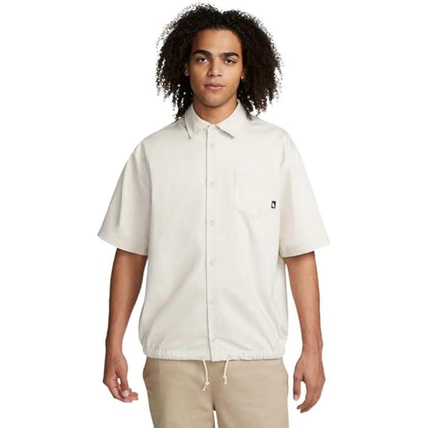 nike short sleeve button up