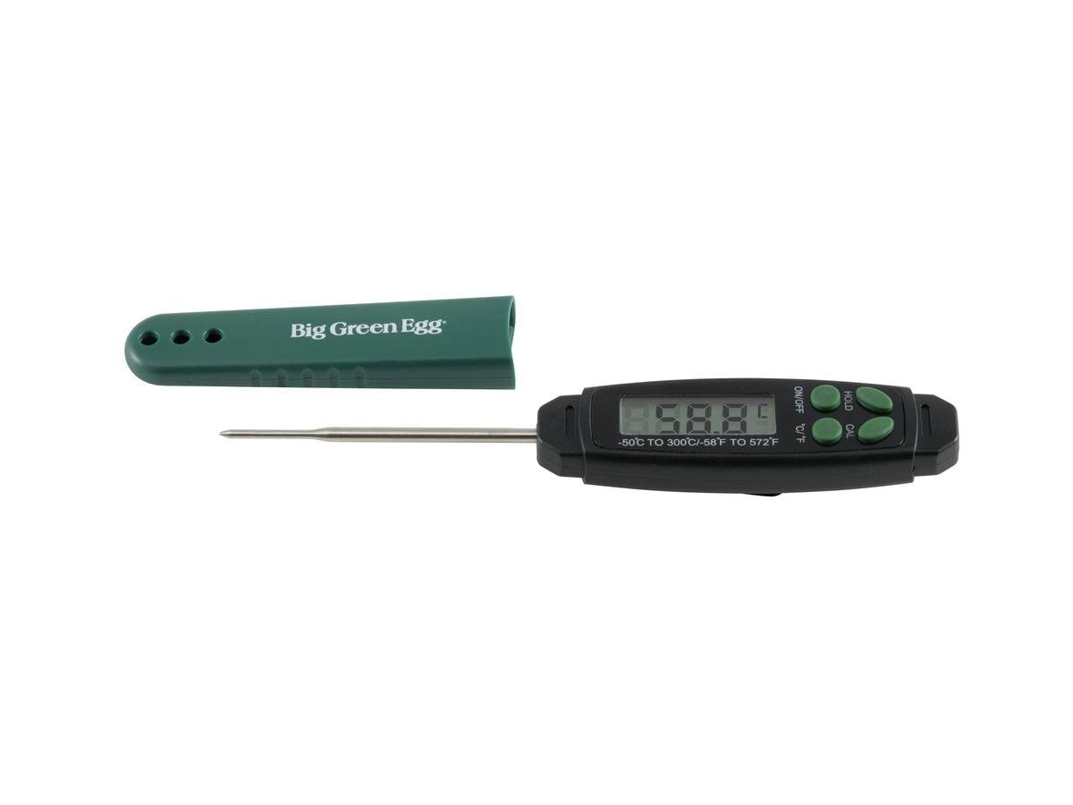 Big Green Egg Quick Read Digital Meat Thermometer: Fast, Accurate BBQ & Grilling Thermometer