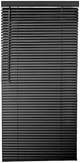 Funky Gadgets PVC Venetian Blinds Easy Fit 2.5cm Slats 225x150 cm Black view 6
