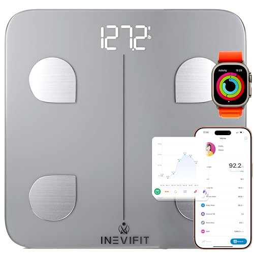 INEVIFIT Body Composition Scale Silver