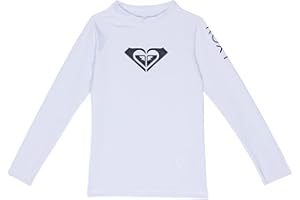 Roxy Girl's Whole Hearted Long Sleeve Rashguard (Toddler/Little Kids/Big Kids)