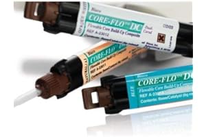 Dental BISCO Core-Flo DC Dual Cured Flowable Core Build-up Composite Natural/ A1