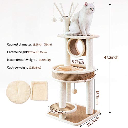 rattan cat tree
