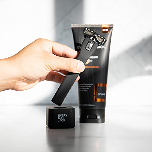 Every Man Jack Black Razor Set for Men Built to Give All Skin Types