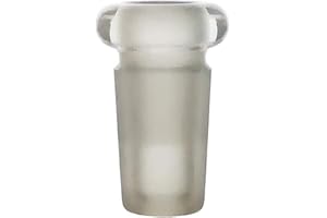 Laboy Glass Bushing Adapter with 10/18 Inner Female Joint & 14/20 Outer Male Joint Reducing/Connecting Adapter