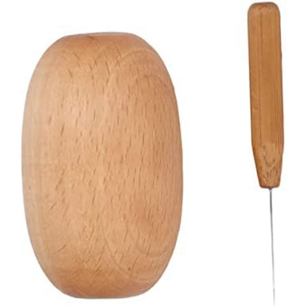 Yuemsh Wooden Darning Egg, Socks Sewing Tools Widely Used with Needle for Clothing