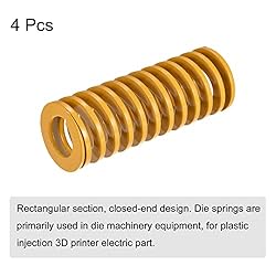 uxcell 3D Printer Die Spring, 4pcs 30mm OD 80mm