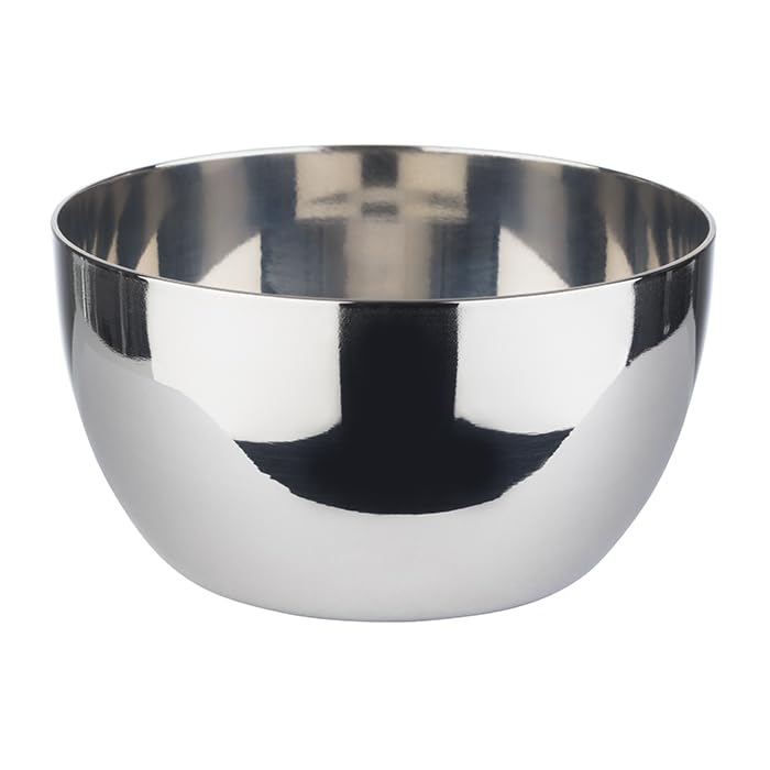 APS 36112 Aluminum Wine/Champagne Bowl, 30cm Diameter, 23.5cm Height, 7L Capacity, Black