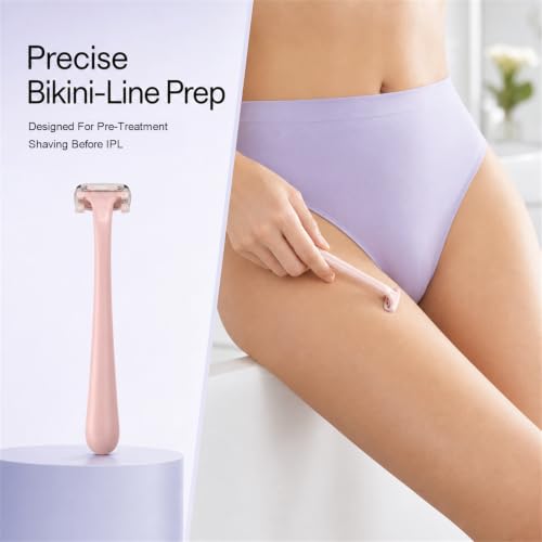 Ulike Air 4 IPL Hair Removal Device with Bikini Razor, Ice-Cooling Permanent Hair Reduction for Women and Men, USHR Mode, Nearly Painless At-Home Hair Removal in 10 Minutes