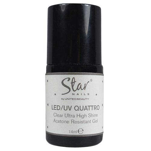 Star Nails High Shine UV/LED Quattro 14ml (Clear)