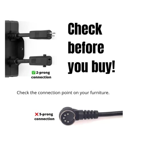 Limoss Battery Pack for Reclining Furniture with Charger Rechargeable