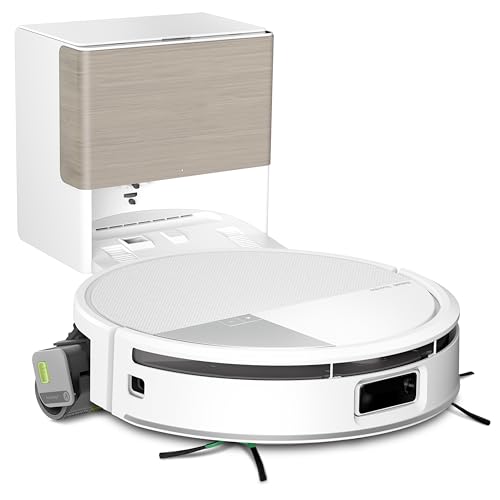iRobot Roomba Max 705 Combo robotstofzuiger met dweil + AutoWash Dock: uitschuifbare zelfreinigende dweilborstel, dweilklep, dubbele borstels, zelflegend, warm wassen/drogen, obstakelvermijding, LiDAR
