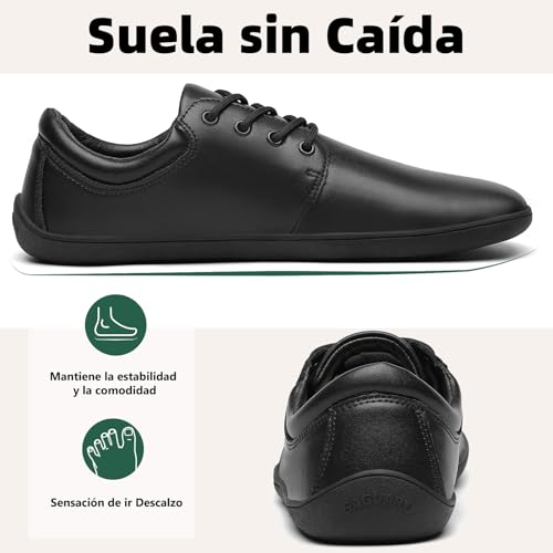 SAGUARO Barefoot Men's Minimalist Shoes - with Wide Toe, Noble II, Size 36-48