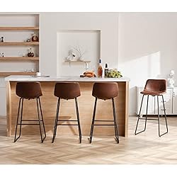 HeuGah Bar Stools, 30" Bar Height Stools Set of